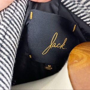 Jack by BB Dakota Jackets & Coats - Jack BB Dakota Gray Striped Long Jacket Pea Coat Jack by BB Dakota Jackets & Coats - Jack BB Dakota Gray Striped Long Jacket Pea Coat